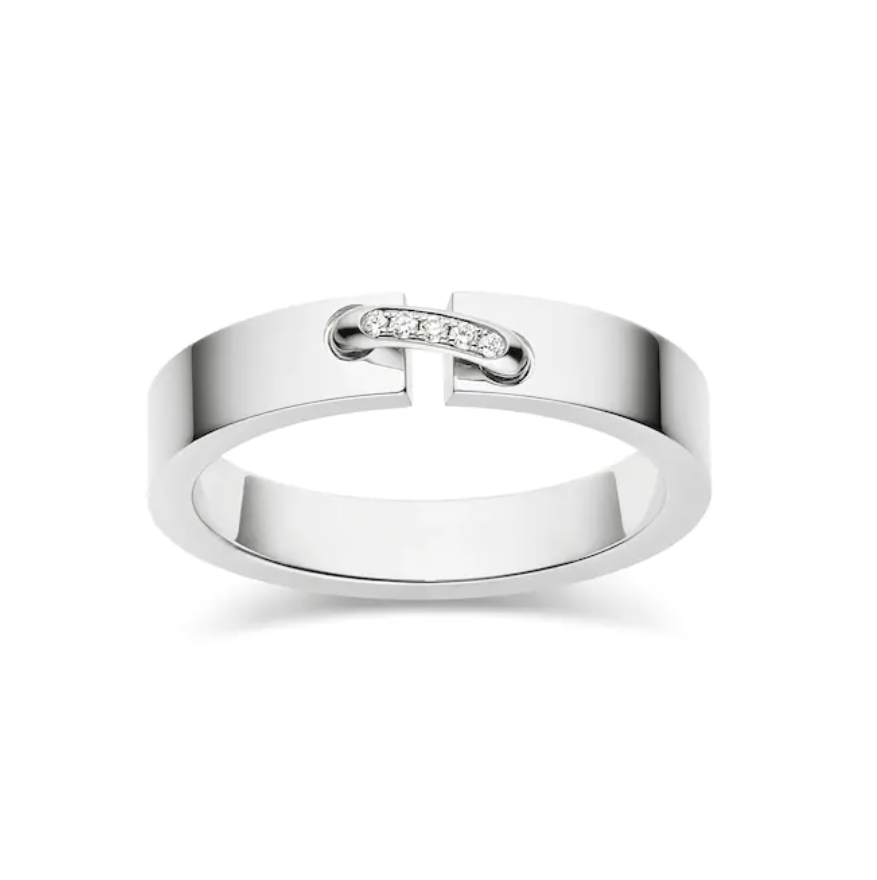 [：Polaidi Jewelry]ALLIANCE LIENS VIDENCE DIAMOND 4MM RING