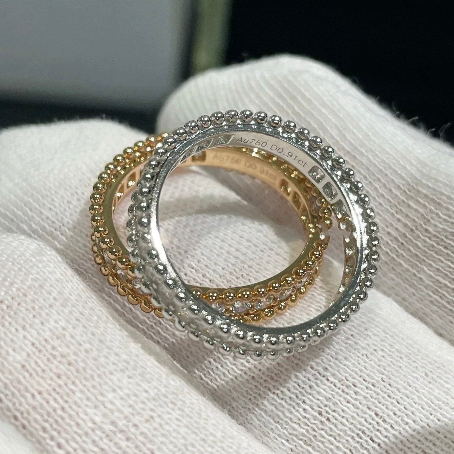 [：Polaidi Jewelry]PERLEE DIAMOND SILVER RING