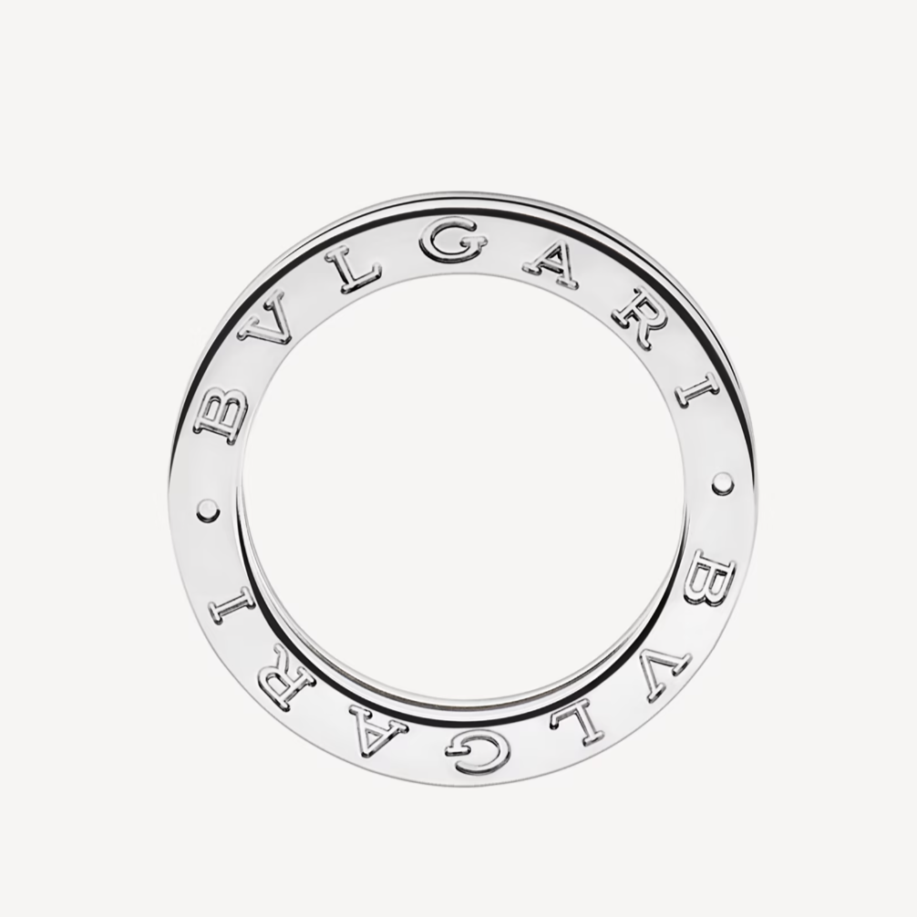 [Polaidi Jewelry]ZERO 1 ONE-BAND PAVED DIAMONDS ON THE SPIRAL RING