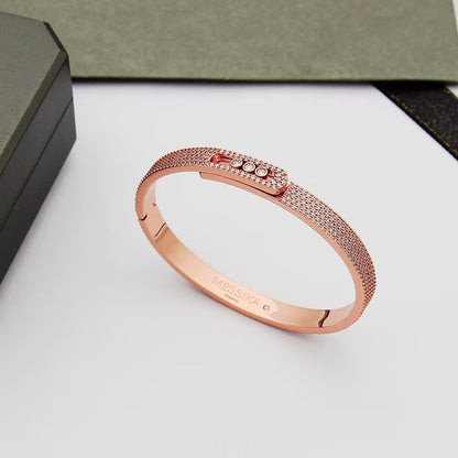 [Polaidi Jewelry]Move Noa Full Pav¨¦ Diamond Bangle Bracelet