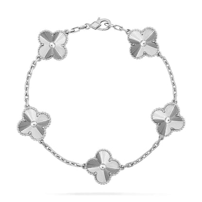 [Polaidi Jewelry] CLOVER 5 MOTIF LASER BRACELET COLLECTION