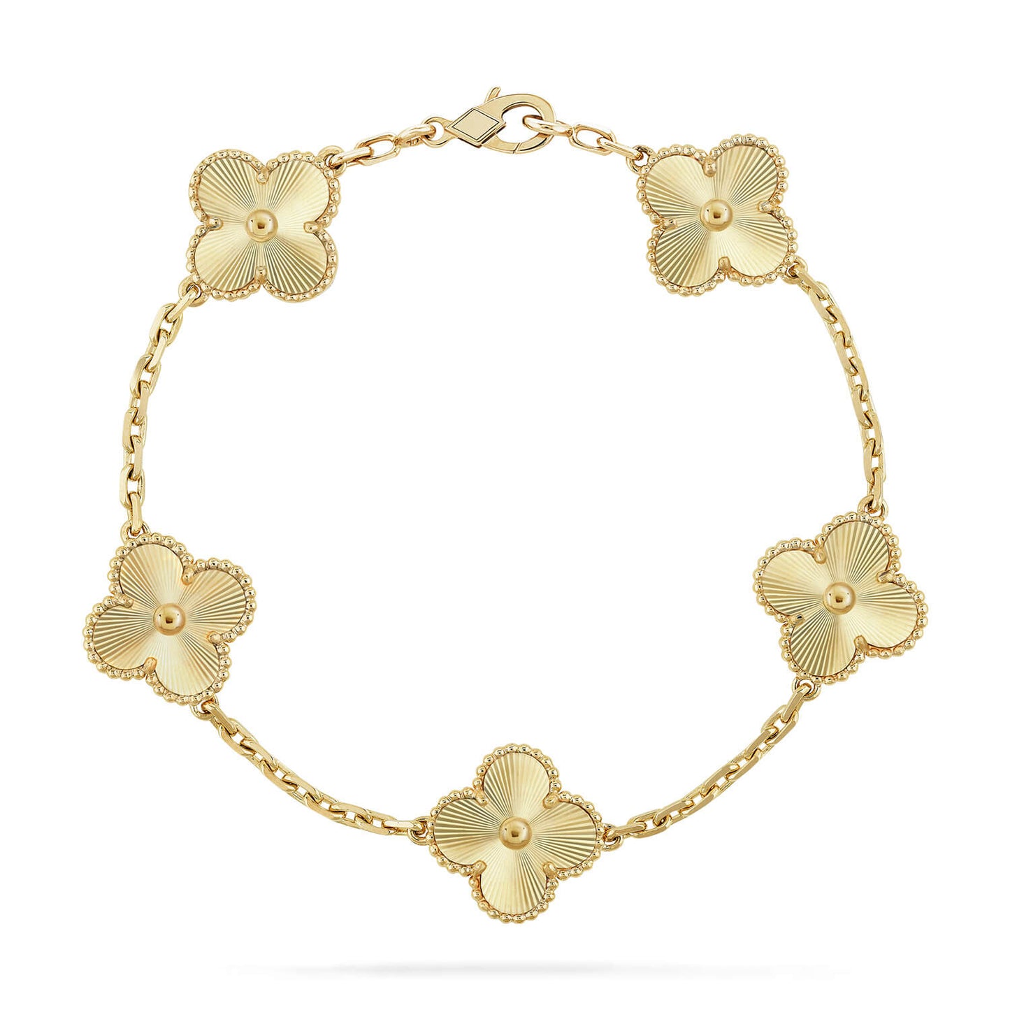 [Polaidi Jewelry] CLOVER 5 MOTIF LASER BRACELET COLLECTION