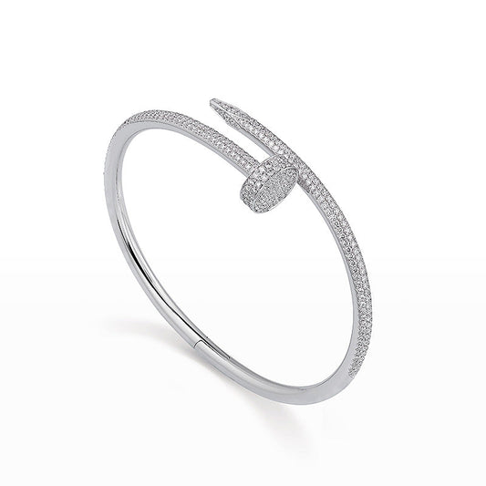 [Polaidi Jewelry]JUSTE BRACELET 3.5MM ALL DIAMONDS