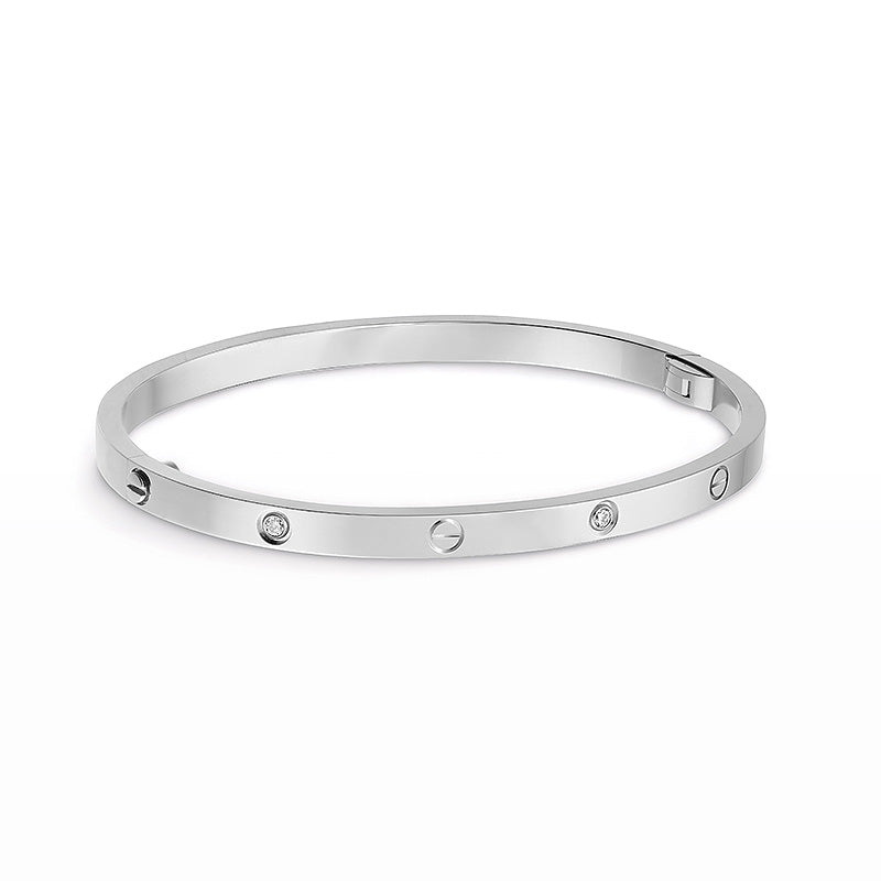 [Polaidi Jewelry]LOVE BRACELET 3.65MM 6 DIAMONDS
