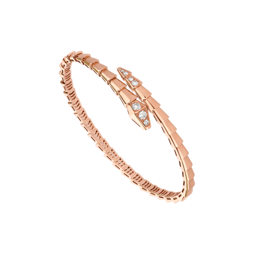 [Polaidi Jewelry]SERPENTI BRACELET DIAMONDS PINK GOLD