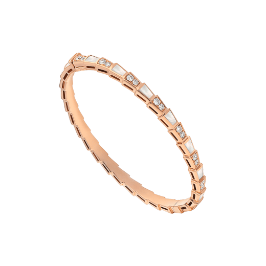 [Polaidi Jewelry]SERPENTI BRACELET PINK GOLD MOP DIAMOND