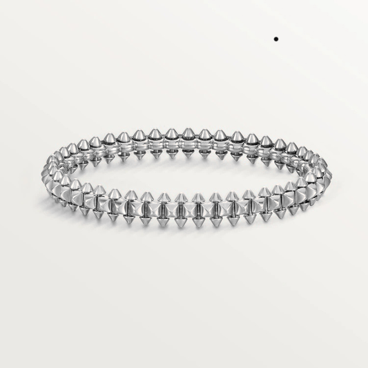[Polaidi Jewelry]CLASH SILVER BRACELET