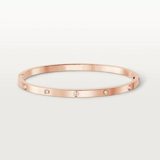 [：Polaidi Jewelry]LOVE BRACELET 3.65MM 10 DIAMONDS