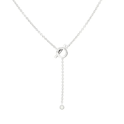[：Polaidi Jewelry]FINESSE SILVER ダイヤモンド ネックレス