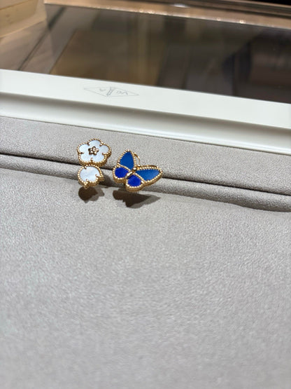 [Polaidi]LUCKY SPRING BUTTERFLY OPEN-FACE RINGS