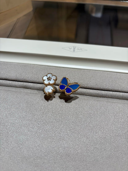 [Polaidi Jewelry]LUCKY SPRING BUTTERFLY OPEN-FACE RINGS
