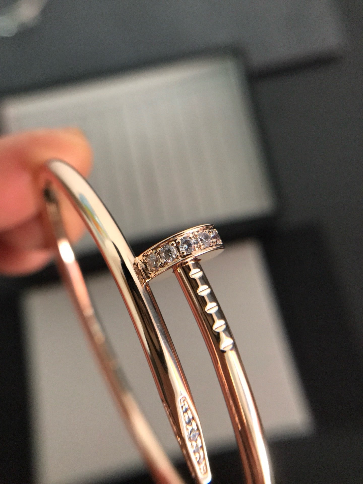 [Polaidi Jewelry]JUSTE BRACELET 3.5MM DIAMONDS