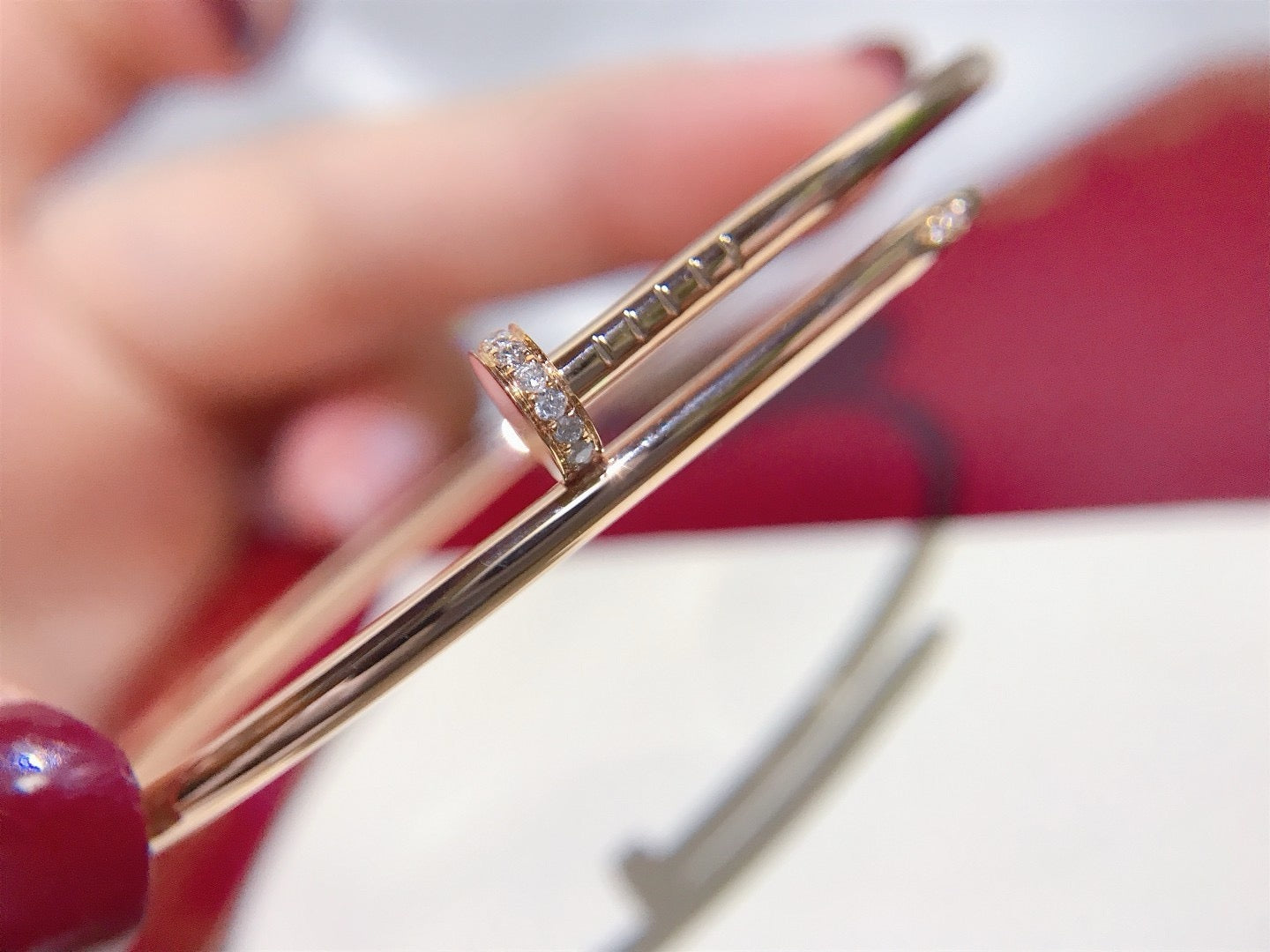[：Polaidi Jewelry]JUSTE BRACELET 2.5MM DIAMONDS