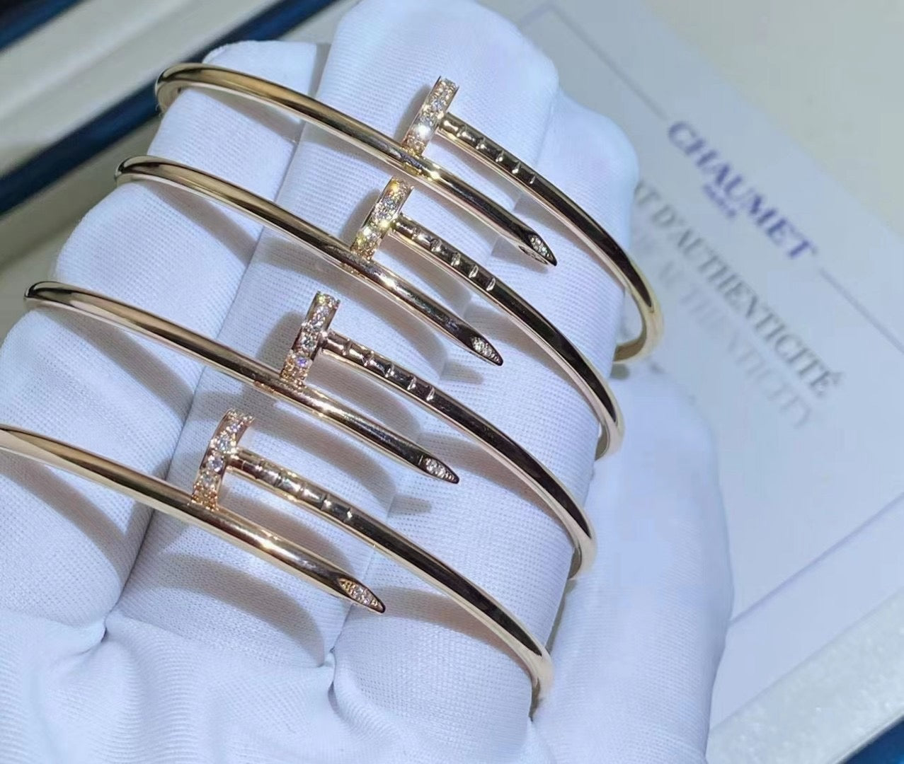 [Polaidi Jewelry]JUSTE BRACELET 2.5MM DIAMONDS