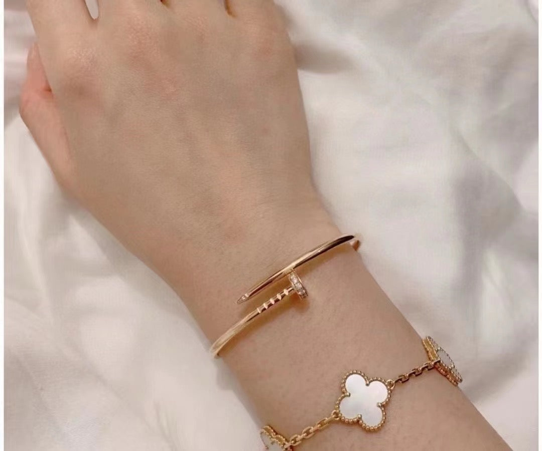 [：Polaidi Jewelry]JUSTE BRACELET 2.5MM DIAMONDS