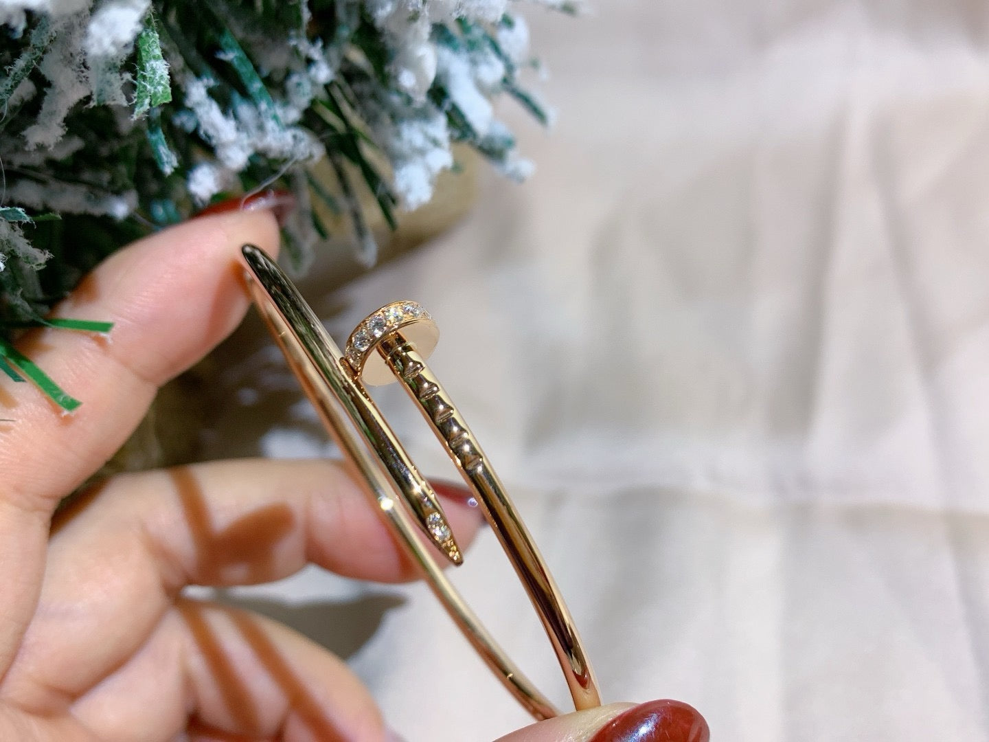 [：Polaidi Jewelry]JUSTE BRACELET 2.5MM DIAMONDS