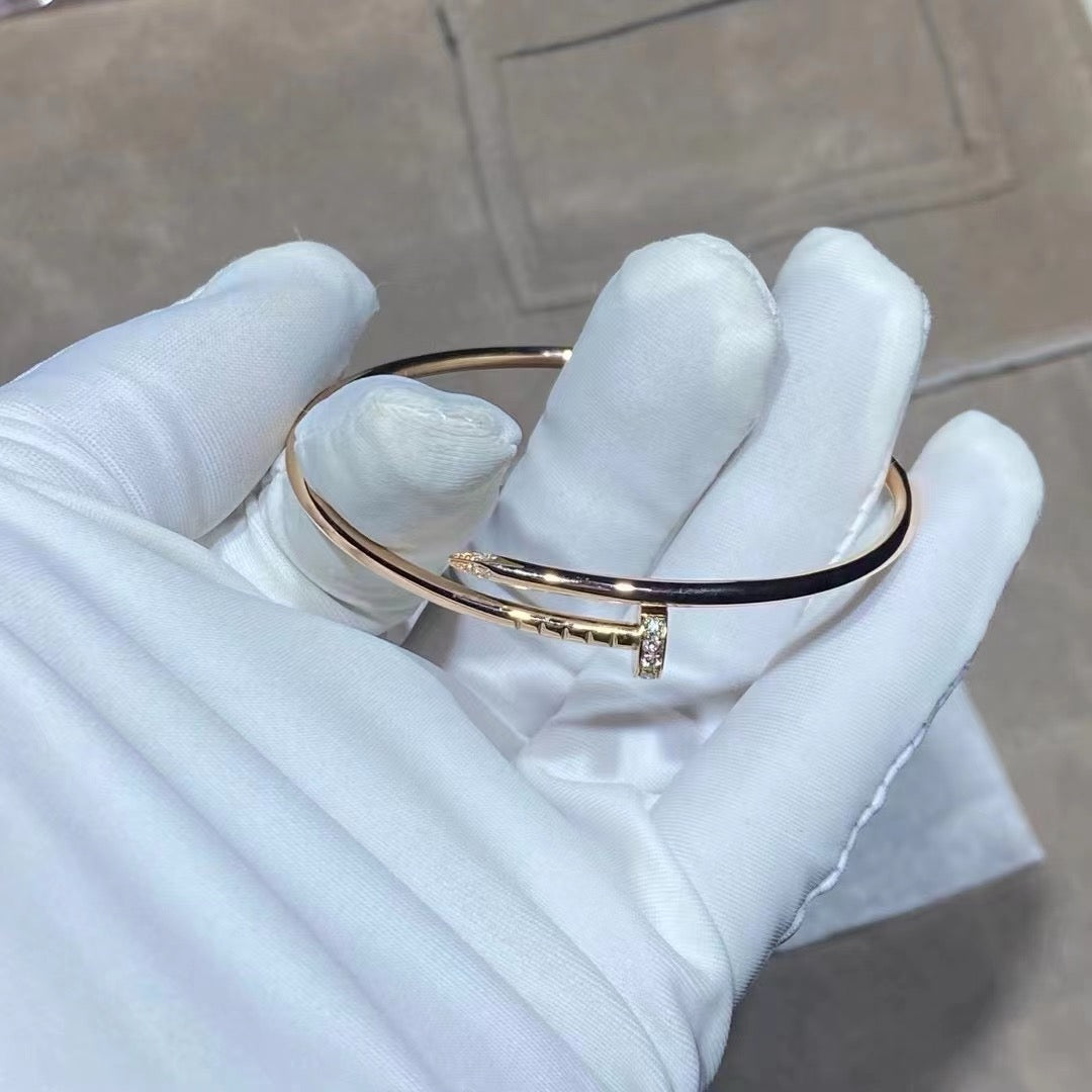 [Polaidi Jewelry]JUSTE BRACELET 2.5MM DIAMONDS