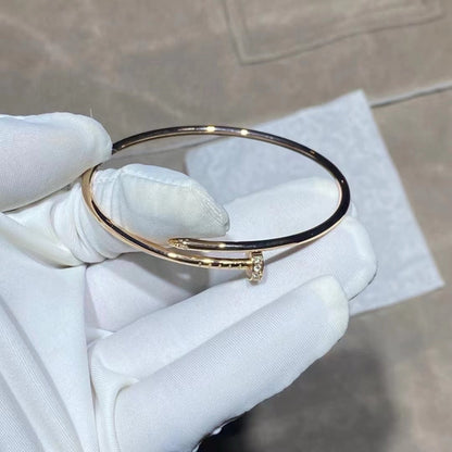[Polaidi Jewelry]JUSTE BRACELET 2.5MM DIAMONDS