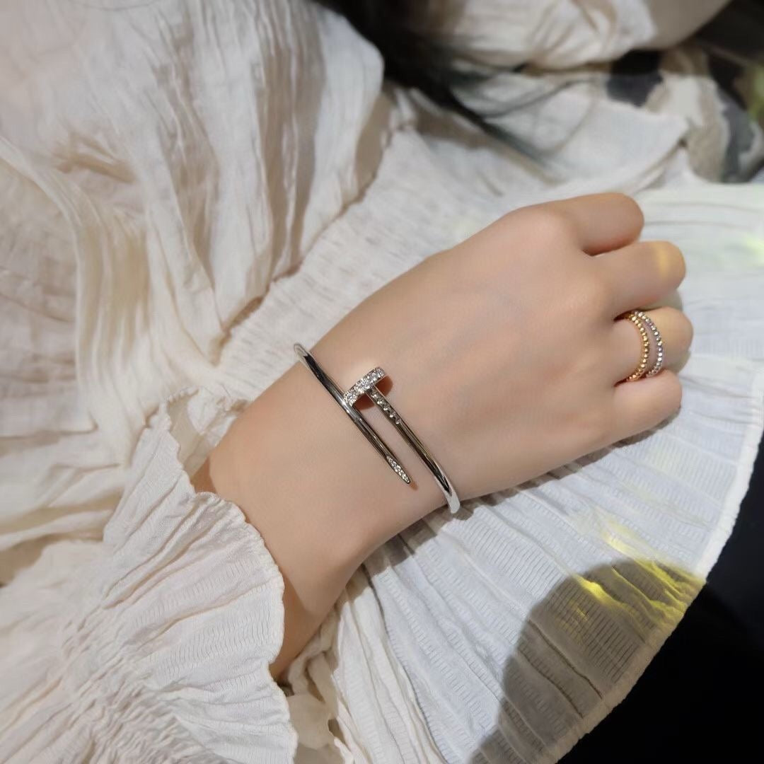 [：Polaidi Jewelry]JUSTE BRACELET 3.5MM DIAMONDS
