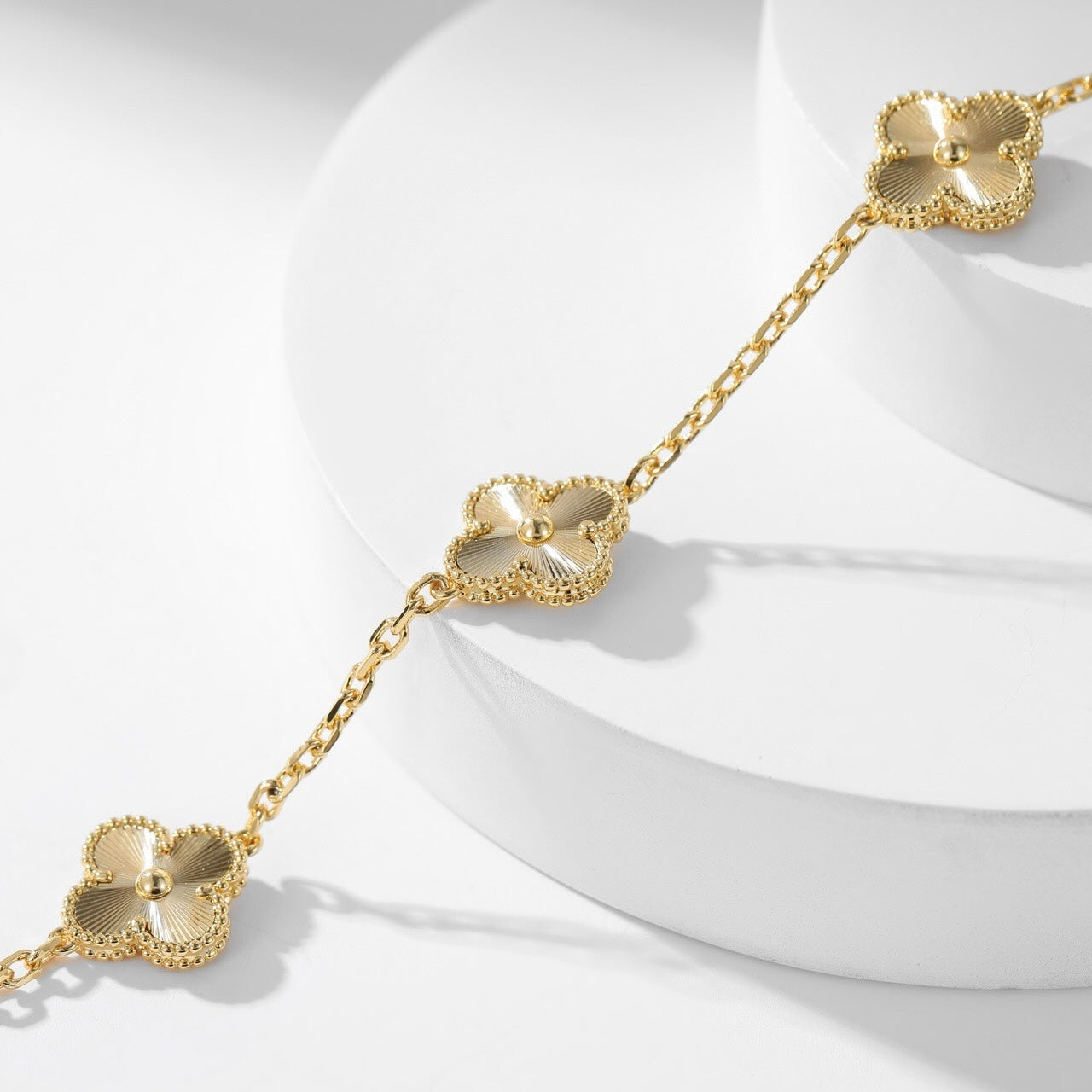 [Polaidi Jewelry]CLOVERS THE 10-MOTIFS LASER NECKLACE