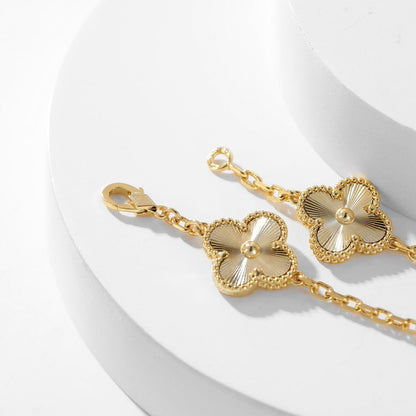 [Polaidi Jewelry]CLOVERS THE 10-MOTIFS LASER NECKLACE