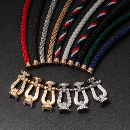 [Polaidi Jewelry]FORCE LARGE HORSESHOE NO DIAMOND BRACELET ROSE GOLD
