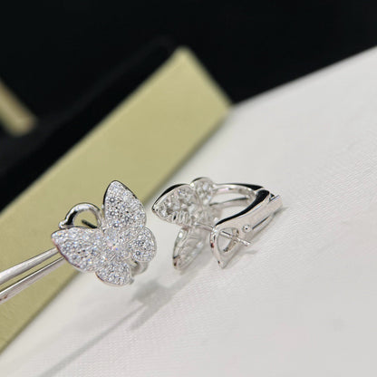 [：Polaidi Jewelry]BUTTERFLY ALL DIAMOND EARRINGS