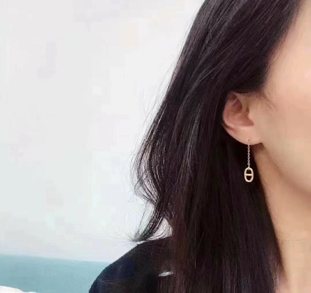 [Polaidi Jewelry]CHAINE TASSEL EARRINGS