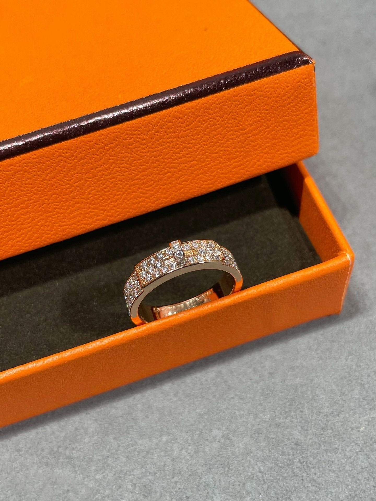 [Polaidi Jewelry]KELLY PINK GOLD DIAMOND RING