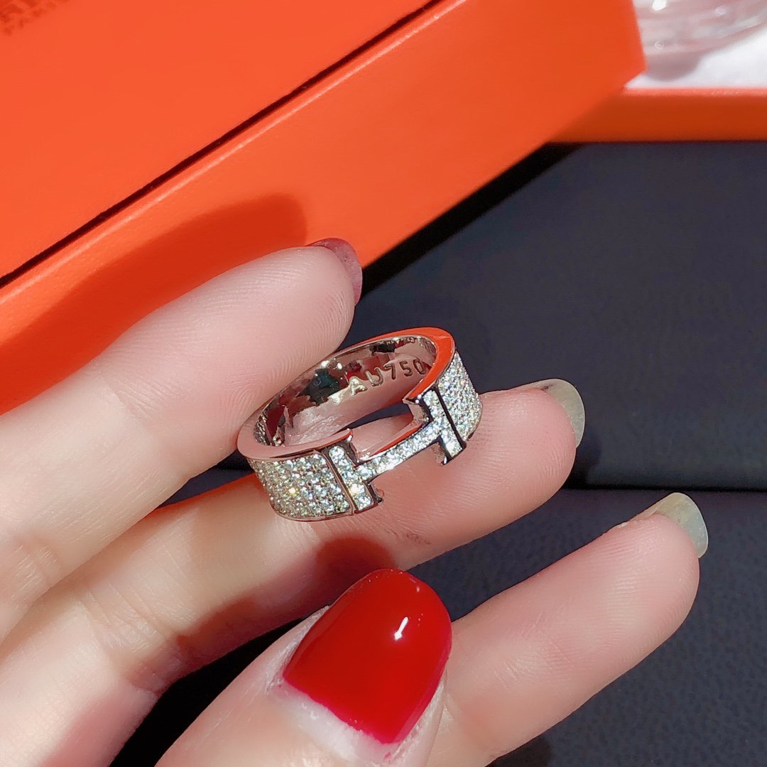 [Polaidi Jewelry]H RING FULL DIAMOND