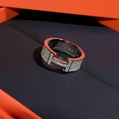[Polaidi Jewelry]H RING FULL DIAMOND