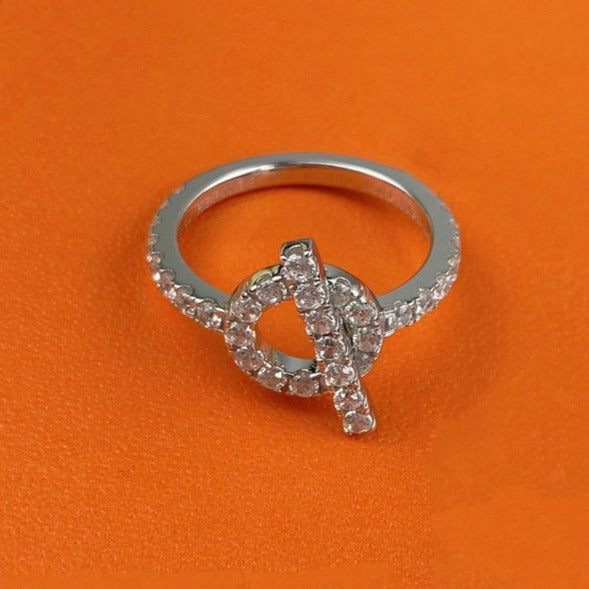 [Polaidi Jewelry]ECHAPPEE RING SILVER DIAMOND