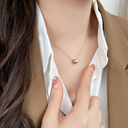 [Polaidi Jewelry]BEE MINI PEDANT DIAMOND NECKLACE