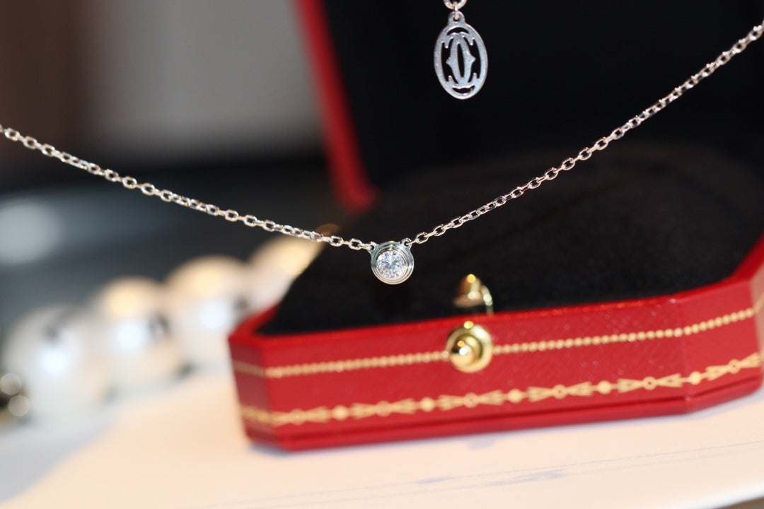 [Polaidi Jewelry]DAMOUR DIAMOND NECKLACE