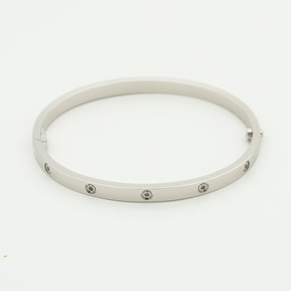 [：Polaidi Jewelry]LOVE BRACELET 3.65MM 10 DIAMONDS