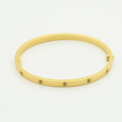 [Polaidi Jewelry]LOVE BRACELET 3.65MM 10 DIAMONDS