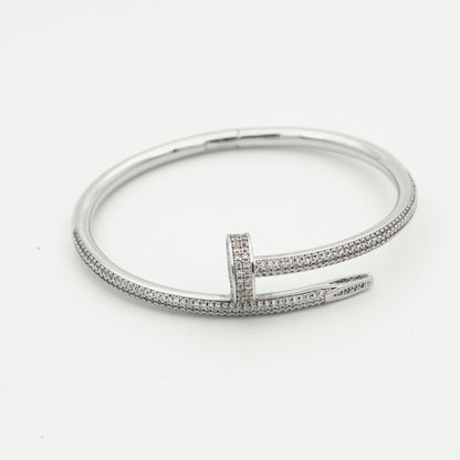 [Polaidi Jewelry]JUSTE BRACELET 3.5MM ALL DIAMONDS