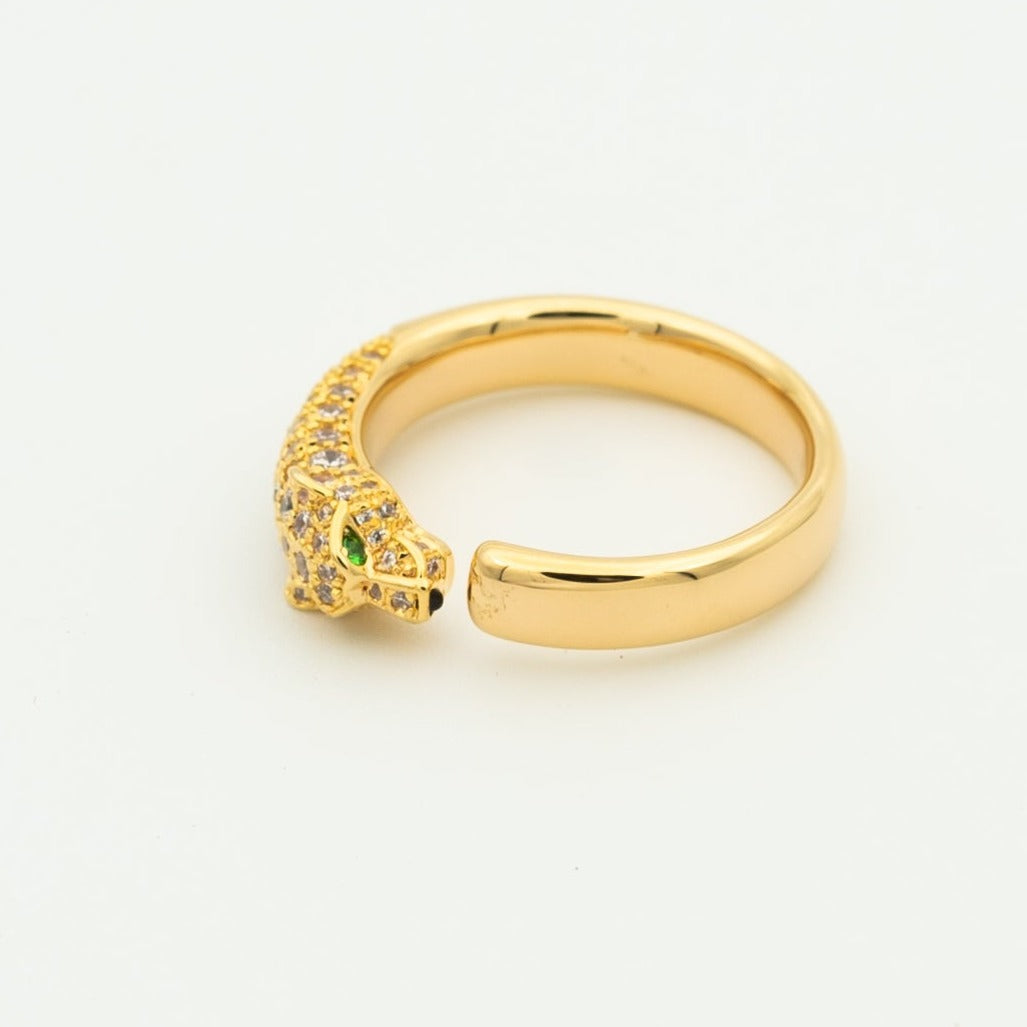 [：Polaidi Jewelry]PANTHERE RING DIAMOND 7.3MM