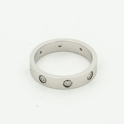 [：Polaidi Jewelry]LOVE RING 3.6MM 8 DIAMONDS
