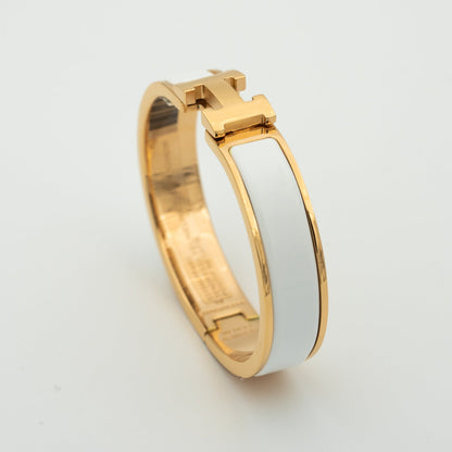 [Polaidi Jewelry]H WHITE BRACELET