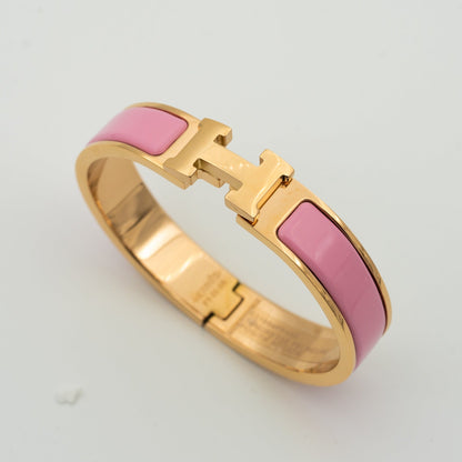 [Polaidi Jewelry]H PINK BRACELET