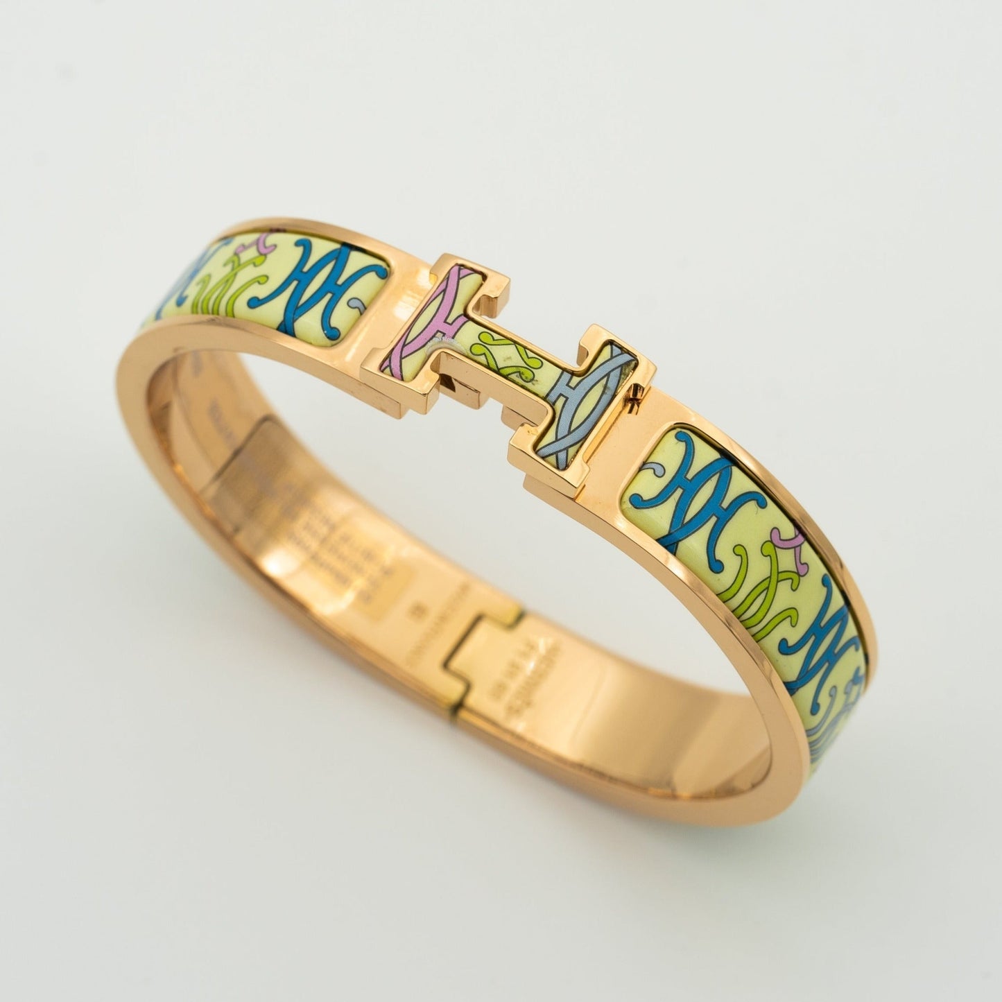 [：Polaidi Jewelry]H BRACELET BEIGE MULTICOLOR