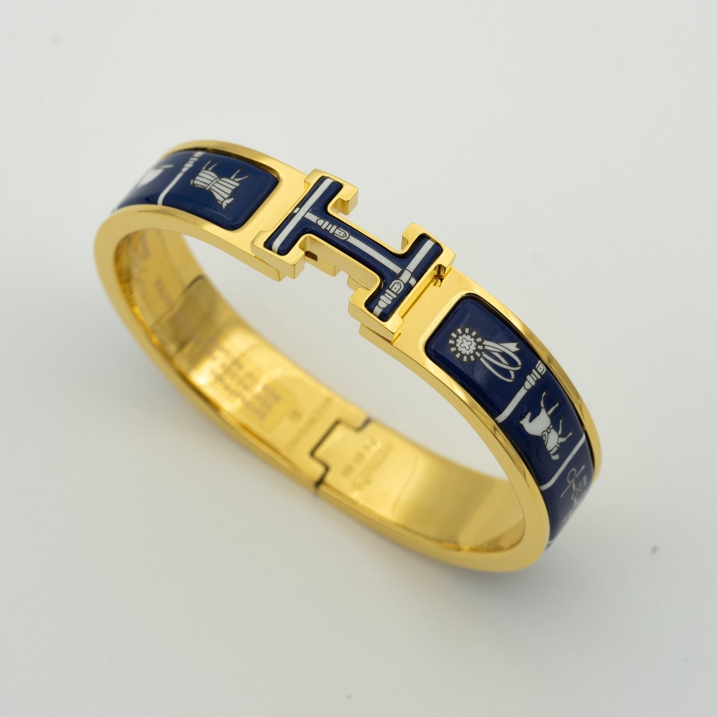 [Polaidi Jewelry]H BRACELET BLUE CERAMIC