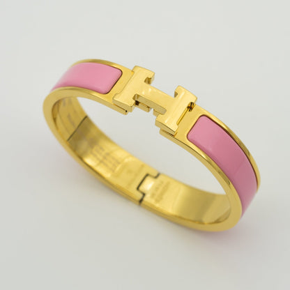 [Polaidi Jewelry]H PINK BRACELET