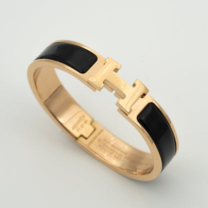 [：Polaidi Jewelry]H BLACK BRACELET