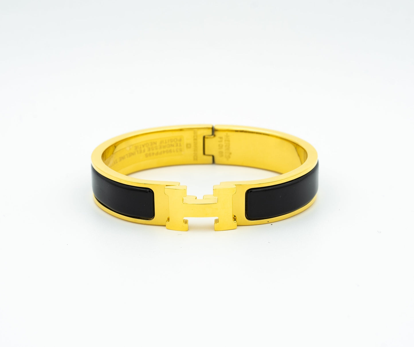 [Polaidi Jewelry]H BLACK BRACELET