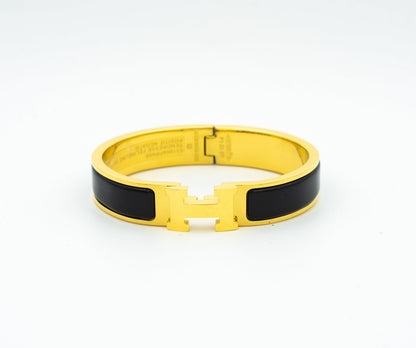 [：Polaidi Jewelry]H BLACK BRACELET
