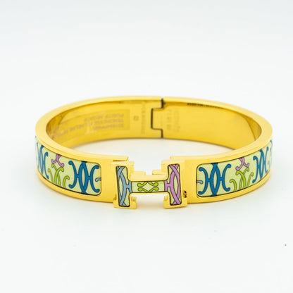[：Polaidi Jewelry]H BRACELET BEIGE MULTICOLOR