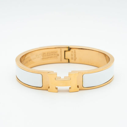 [：Polaidi Jewelry]H WHITE BRACELET