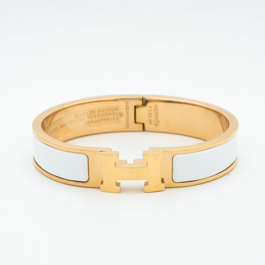 [：Polaidi Jewelry]H WHITE BRACELET